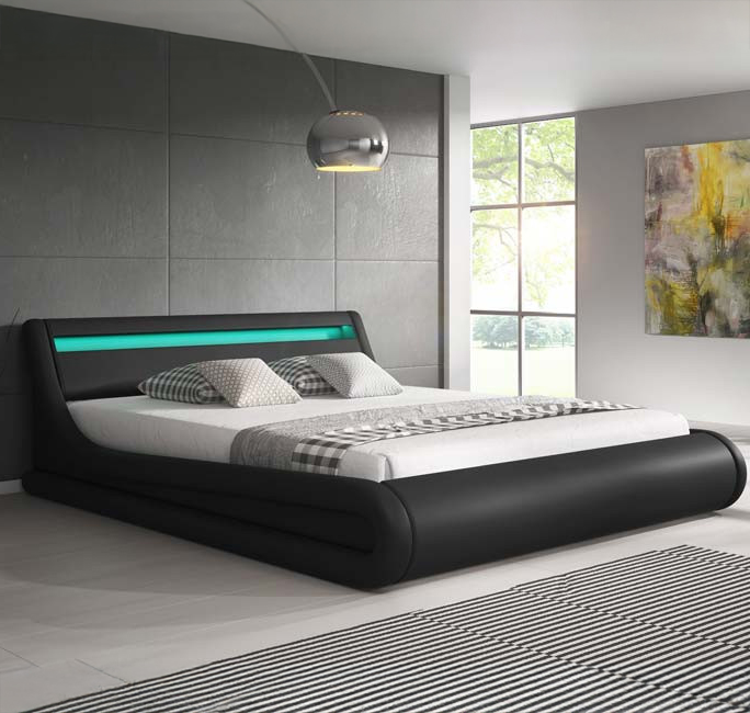 Bed Parisina Zwart