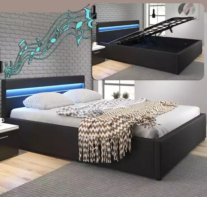 Bed Bahia Zwart