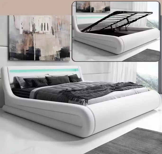 Bed Rodas Wit