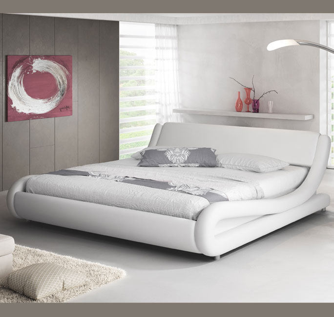Bed Alessia | Wit
