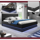 bed_nitas_zwart_met_matras