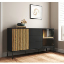 dresoir-zwart-eiken-eos-154-cm-lux