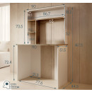 bureau-met-opbouw-pixel-90cm-wit-met-houtskleur