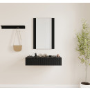 halmeubel-zwart-geribbeld-met spiegel-en-lade-amira