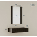 recibidor-negro-espejo-cajon-acanalado-amira