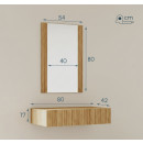 ocador-roble-alba-acanalado-espejo-cajon-velia