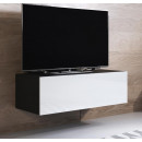 tv-meubel-luke-h1-100x30-zwart-wit