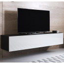 tv-meubel-luke-h2-160x30-zwart-wit