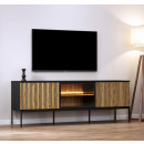 tv-meubel-zwart-eiken-eos-154-cm-lux