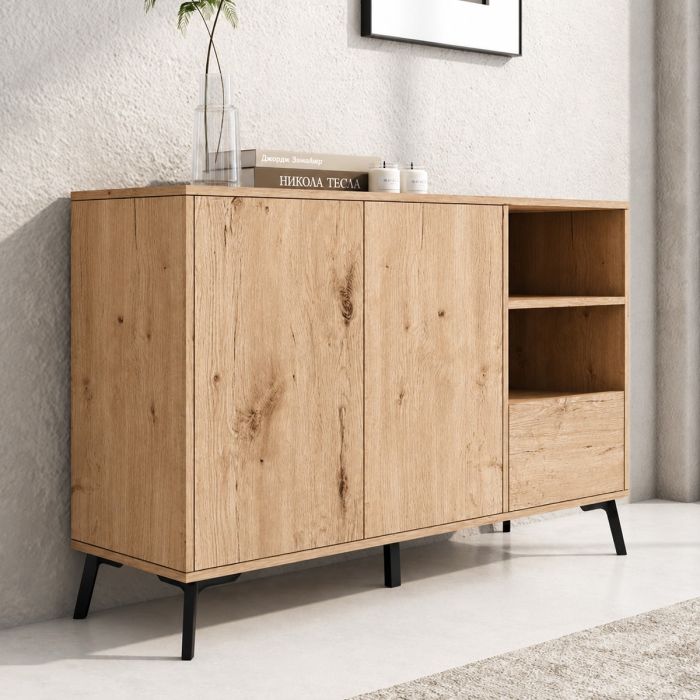 Dressoir model Iris kleur Eiken