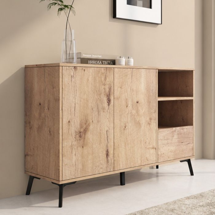 Dressoir model Iris kleur Eiken