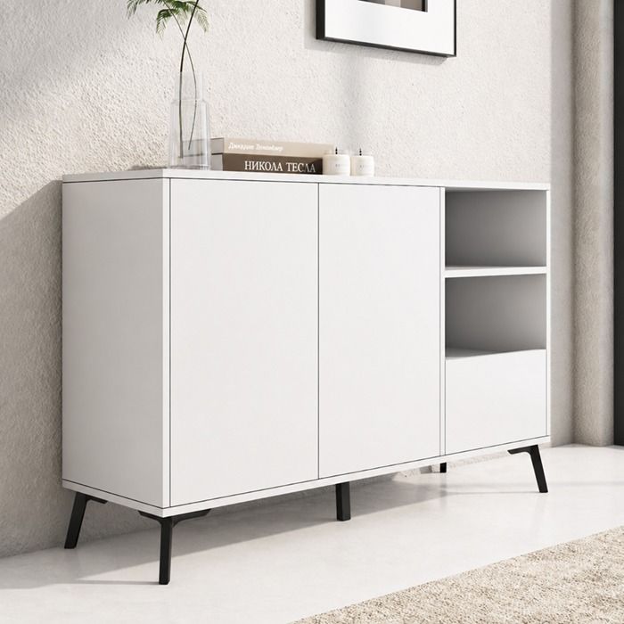 Dressoir model Iris kleur Wit