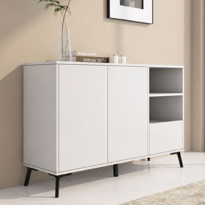 Dressoir model Iris kleur Wit