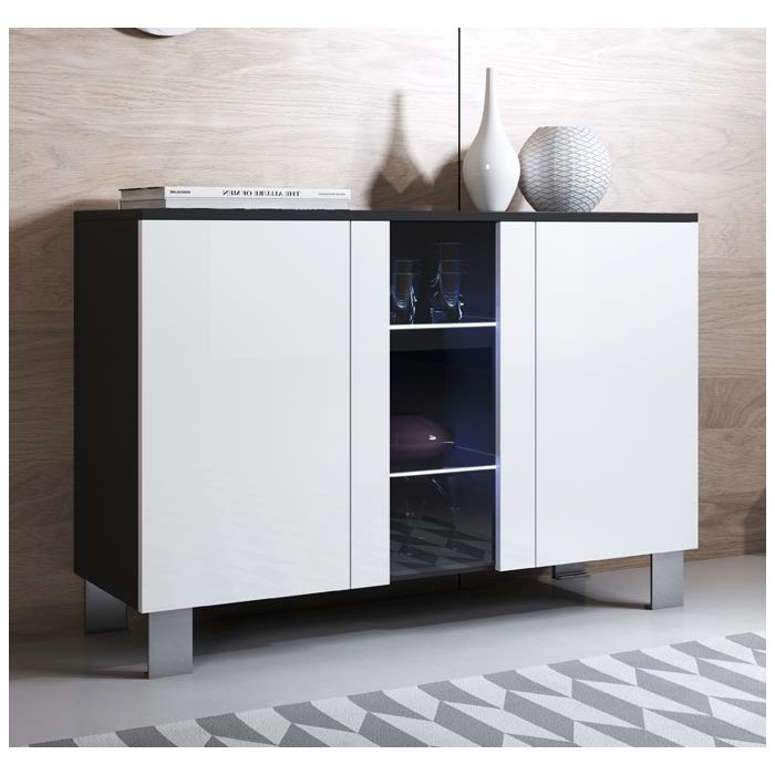 dressoir_luke_a1_aluminium_poten_zwart_wit_1