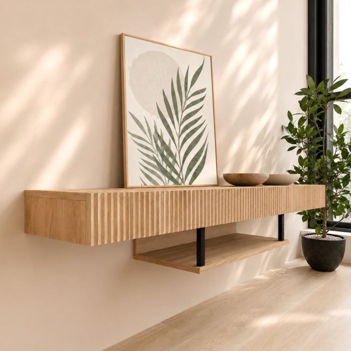 TV-Meubel kleur alba-eiken 150cm Renzo