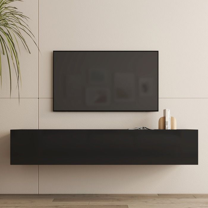 TV-Meubel Zwart 160 cm model Nora H2