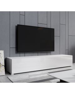 TV-Meubel Wit 180 cm met poten 2 cm Aitana M2