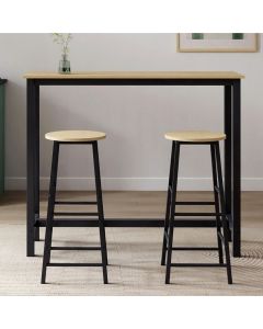 bartafel-met-2-barkrukken-zwart-sonoma-120-cm-ani