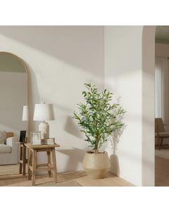 Decoratieve kunstplant Olijfboom 100 cm