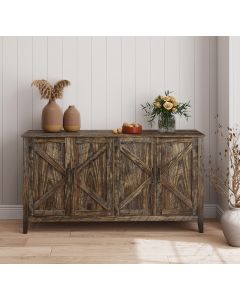 Dressoir kleur Eiken Rustic 140 cm Olivia