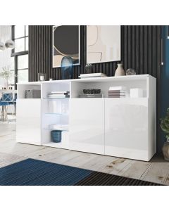 Dressoir model Clark - Wit