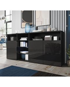 Dressoir model Clark - Zwart
