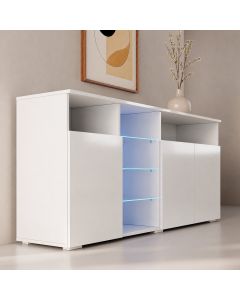 Dressoir model Clark - Wit