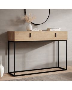 Halmeubel commode Aron (120 cm) kleur Eos-eik