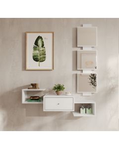 Halmeubel Neo in wit
