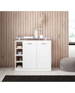 Halmeubel Paola 2P wit