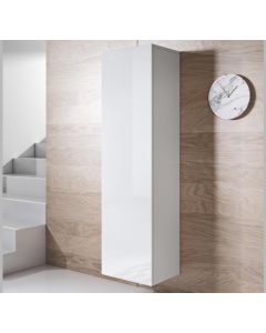 Vitrinekast model Luke V4 (40x165cm) - Wit