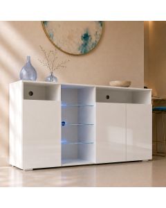 Dressoir model Clark L - wit
