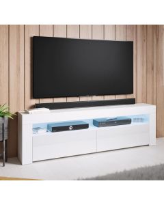 TV-Meubel Aker (140x50,5cm) - Wit