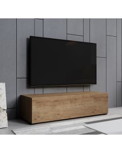 TV-Meubel kleur Eiken 120 cm met poten 2 cm Aitana M1