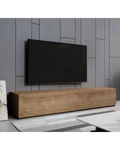 TV-Meubel kleur Eiken 180 cm met poten 2 cm Aitana M2