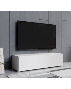 TV-Meubel Wit 120 cm met poten 2 cm Aitana M1