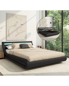 tweepersoonsbed-parisina-zwart