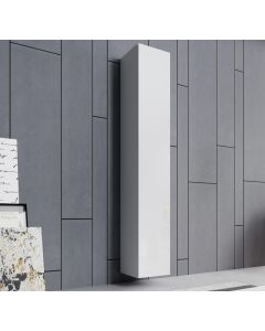 Vitrinekast Aitana model O2 (30x180cm) - Wit
