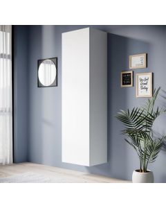 Vitrinekast model Eliot (40x165cm) - mat wit
