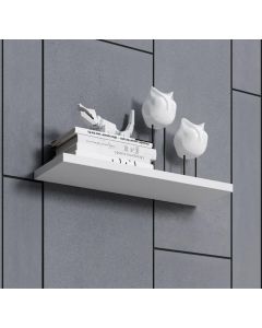 Wandplank model Aitana E1 (60cm) - Wit