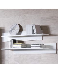 2 wandplanken model Luke - Wit
