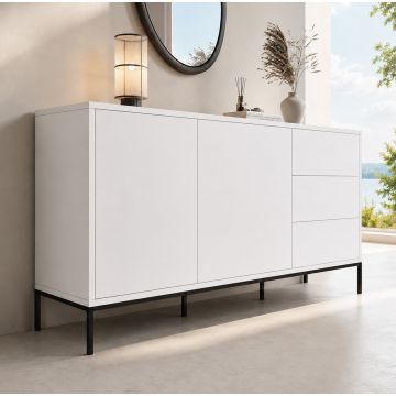 Dressoir Wit Modern 150 cm Serena