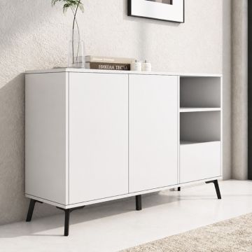Dressoir model Iris kleur Wit