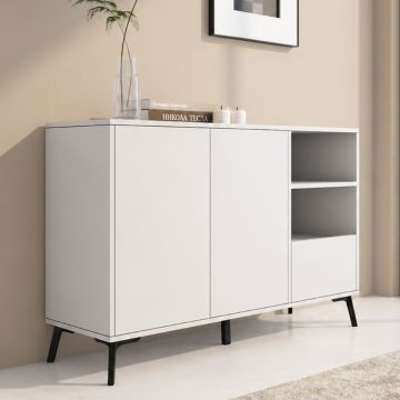 Dressoir model Iris kleur Wit