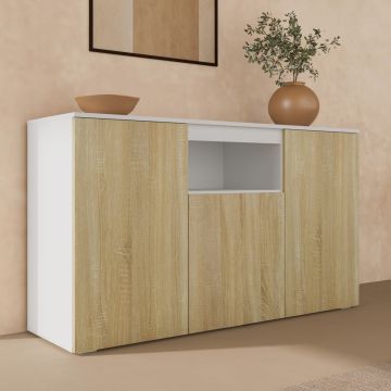 Dressoir model Nevada - Wit en Sonoma