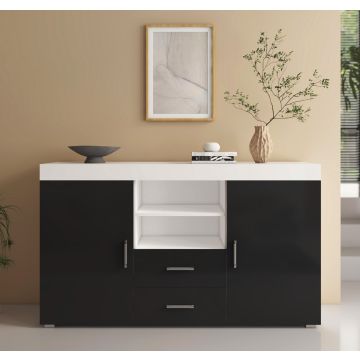dressoir-model-roque-zwart-en-wit