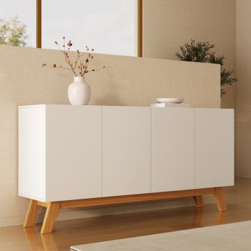Dressoir model Siena mat witte kleur