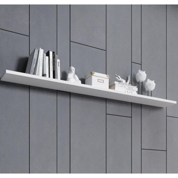 Wandplank model Aitana E3 (180cm) - Wit