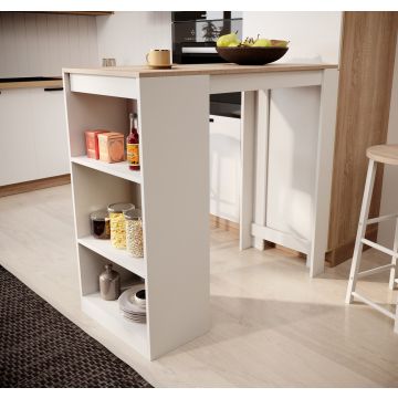 hoge-keukentafel-kyra-in-mat-wit-en-sonoma-110cm