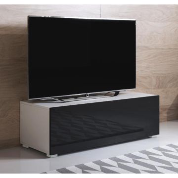 NL-tv-meubel-luke-h1-100x30-standaard-poten-wit-zwart